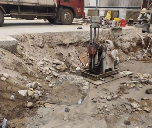 普洱公路下沉压浆